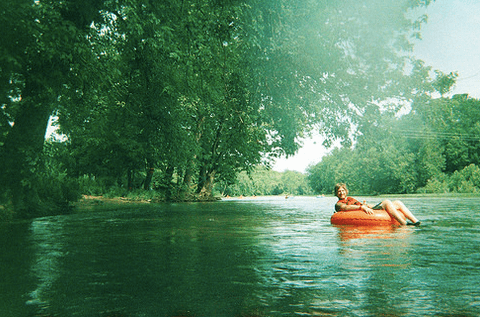 Tubing the Shenandoah River, 2013