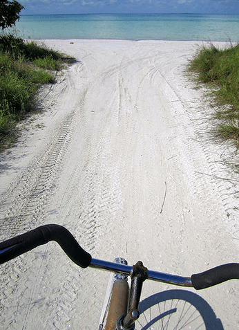 Biking Isla Holbox, Mexico, 2011